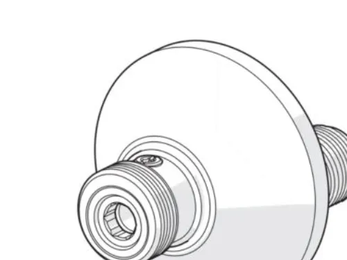 Oras Ex-connector with flange