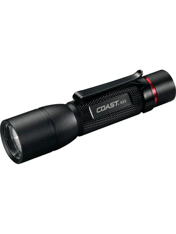 Coast flashlight one hand focus hx5 130lumens