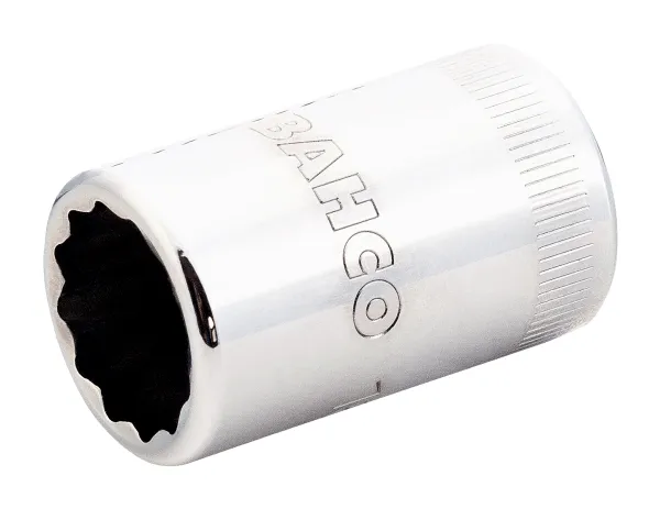 BAHCO 1/2 square drive sockets with metric bi-hex profile 17 mm
