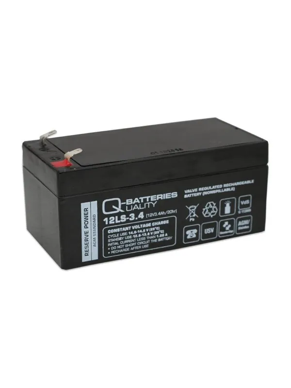 Lakuda Q-batteries 12v-3.4ah 134x67x61