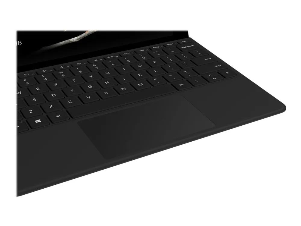 Microsoft Surface Go Type Cover - keyboard - with trackpad accelerometer - Italian - black - Tastatur - Italiensk - Svart