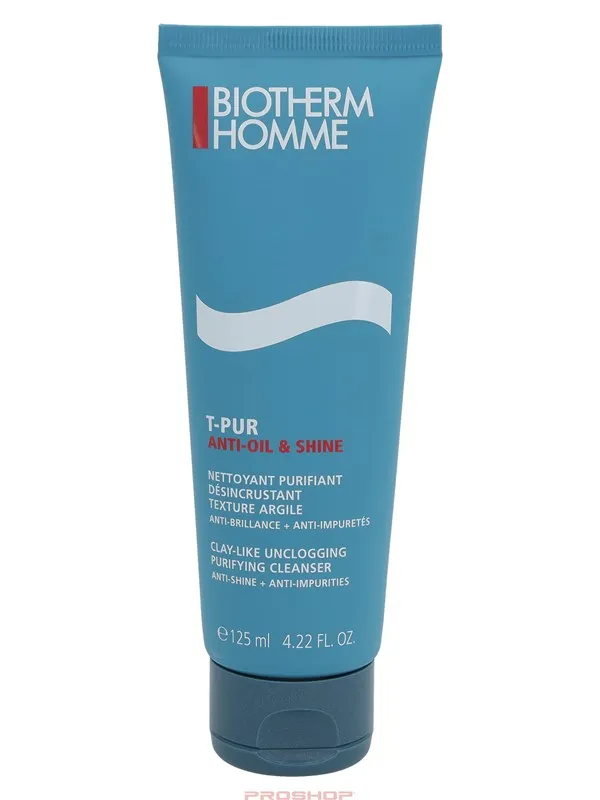 Biotherm Homme T-Pur Anti Oil & Shine Cleanser