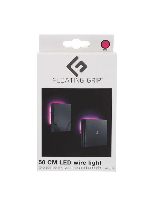 Floating Grip LED Lyskjede til Playstation/Xbox - Rosa - Miscellaneous Tilbehør til spillkonsoll - Sony PlayStation 4