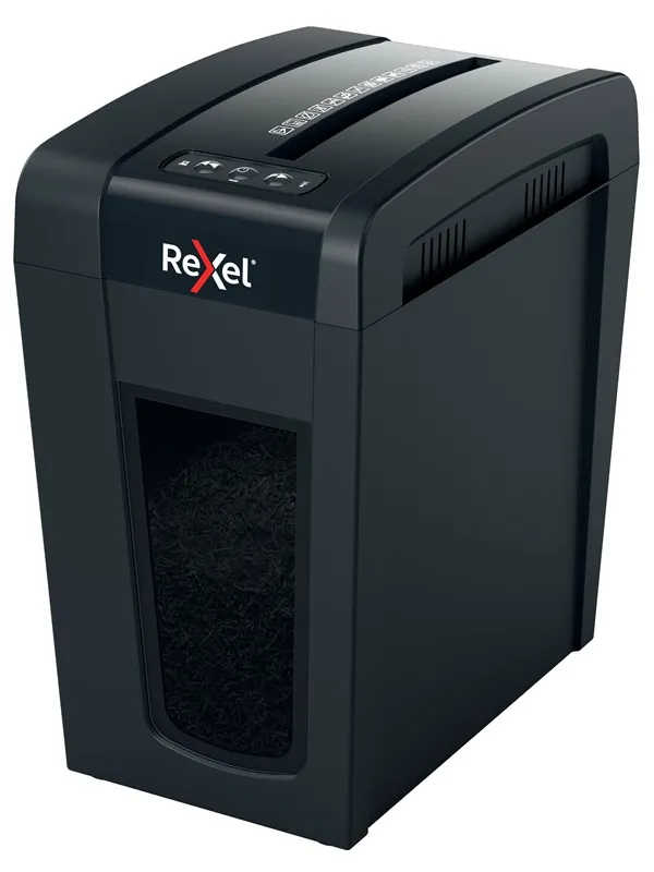 Rexel Secure X10-SL Whisper-Shred ™ krysskutt makuleringsmaskin P-4, 10 ark