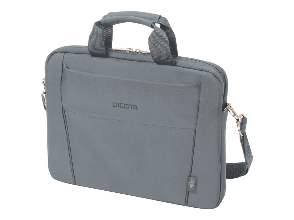 Dicota Slim Eco Base Laptopveske for Laptop 14.1" | Grå