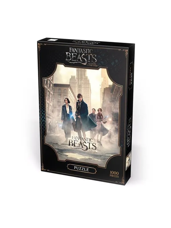 Vennerød Puzzle - Harry Potter: Fantastic Beasts (1000 piec