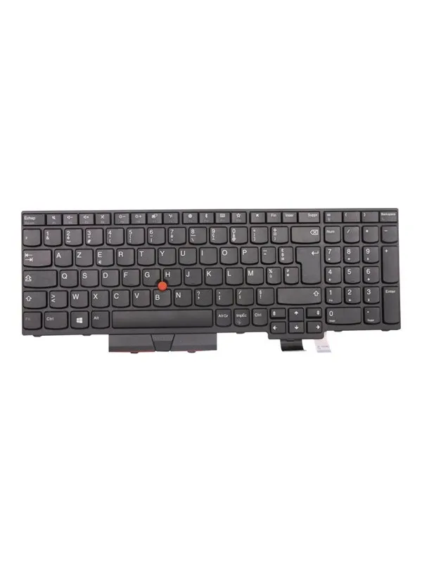 Lenovo - notebook replacement keyboard - with Trackpoint UltraNav - French - Bærbart tastatur - til utskifting - Fransk - Svart