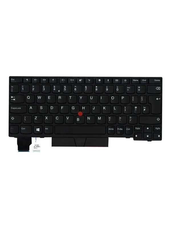 Lenovo Lite-On - Bærbart tastatur - til utskifting - Engelsk (USA) - Svart
