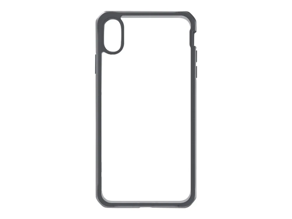 ITSKINS HYBRID FROST cover for iPhone XS Max® - Black and transparent