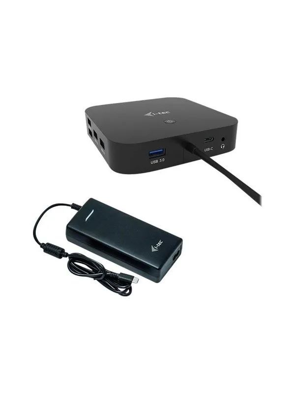 I-Tec USB-C Dual Display Docking Station - USB-C/Thunderbolt 3 - 2x DP - 100W
