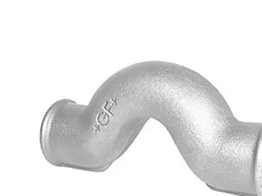 +GF+ Crossover bend galvanized for f