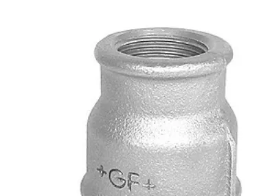 +GF+ Socket galvanized reducing 1 1/2" x 1"