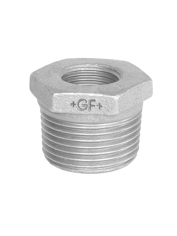 Georg-Fischer Reducing bush galvanized concentric 1 x 1/4