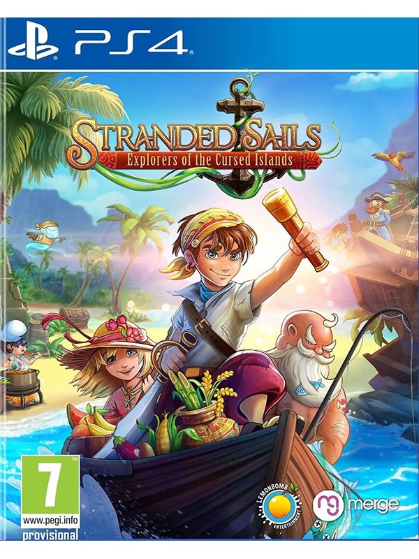Stranded Sails: Explorers Of The Cursed Islands - Sony PlayStation 4 - Action/Adventure