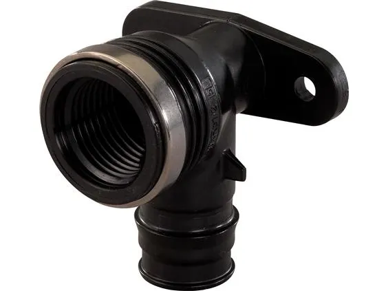 Uponor q&e tap elbow ppsu 16-rp1/2 l=43mm