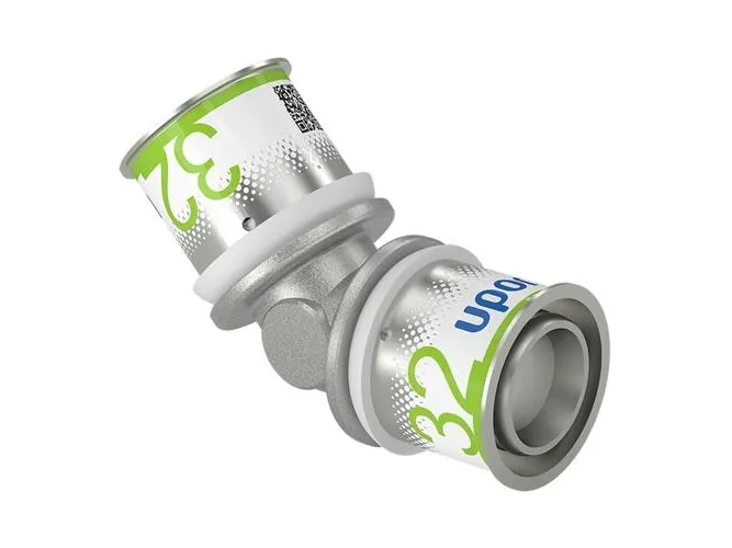 Uponor s-press plus elbow 45° 32 mm