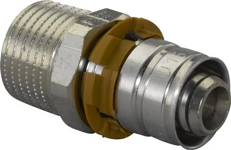 Uponor press adapter male thread 40-r1 1/4mt