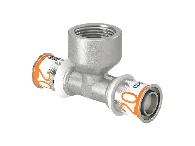Uponor s-press plus tee adapter female thread 20 mm x 34