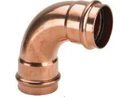 Viega Profipress bend 90° 42 Copper/bright 291549