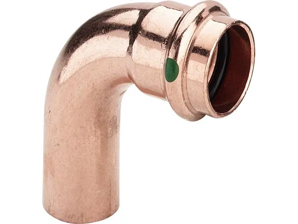 Viega Profipress bend 90° 15 Copper/bright 291662
