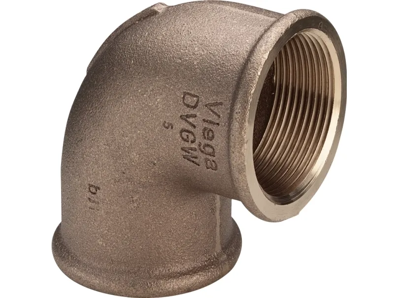 Viega Bend 90° socket/socket 3/4" gunmetal