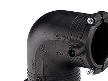 +GF+ elgef plus elbow 90° 50 mm pn16 pe100-sdr11