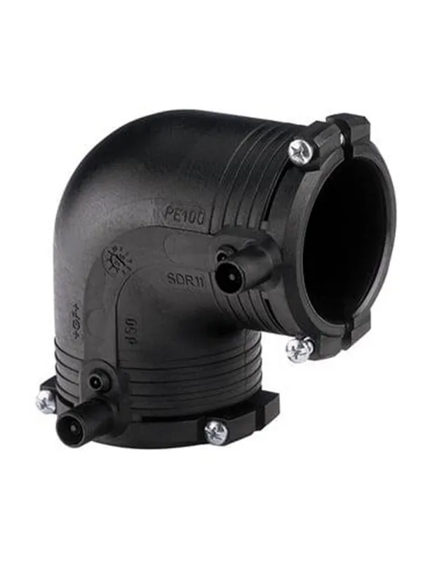 +GF+ elgef plus elbow 90° 63 mm pn16 pe100-sdr11