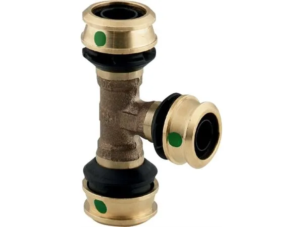 Viega Raxofix T-piece 25 x 20 x 20 mm gunmetal