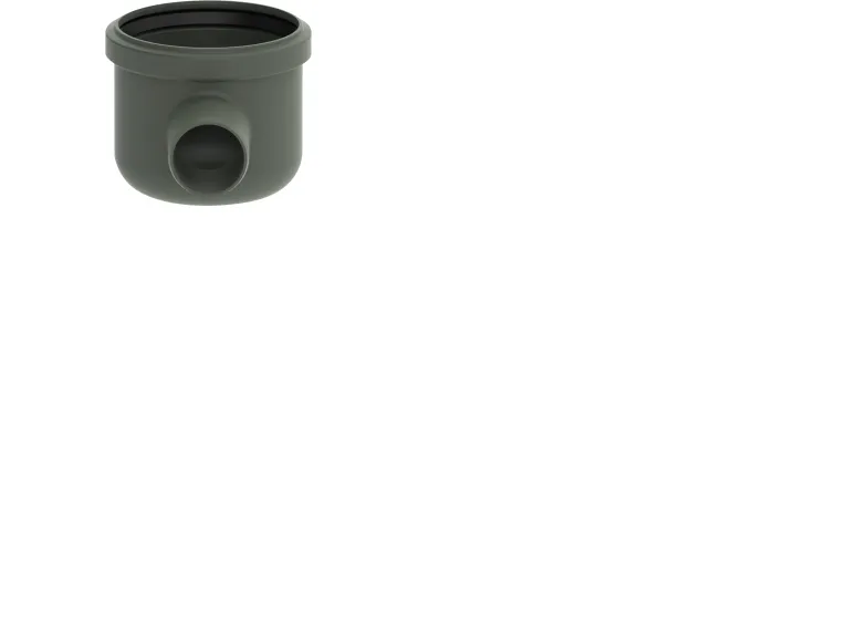Unidrain Drain unit w/horizontal outlet Ø50 mm incl. water trap corner drain