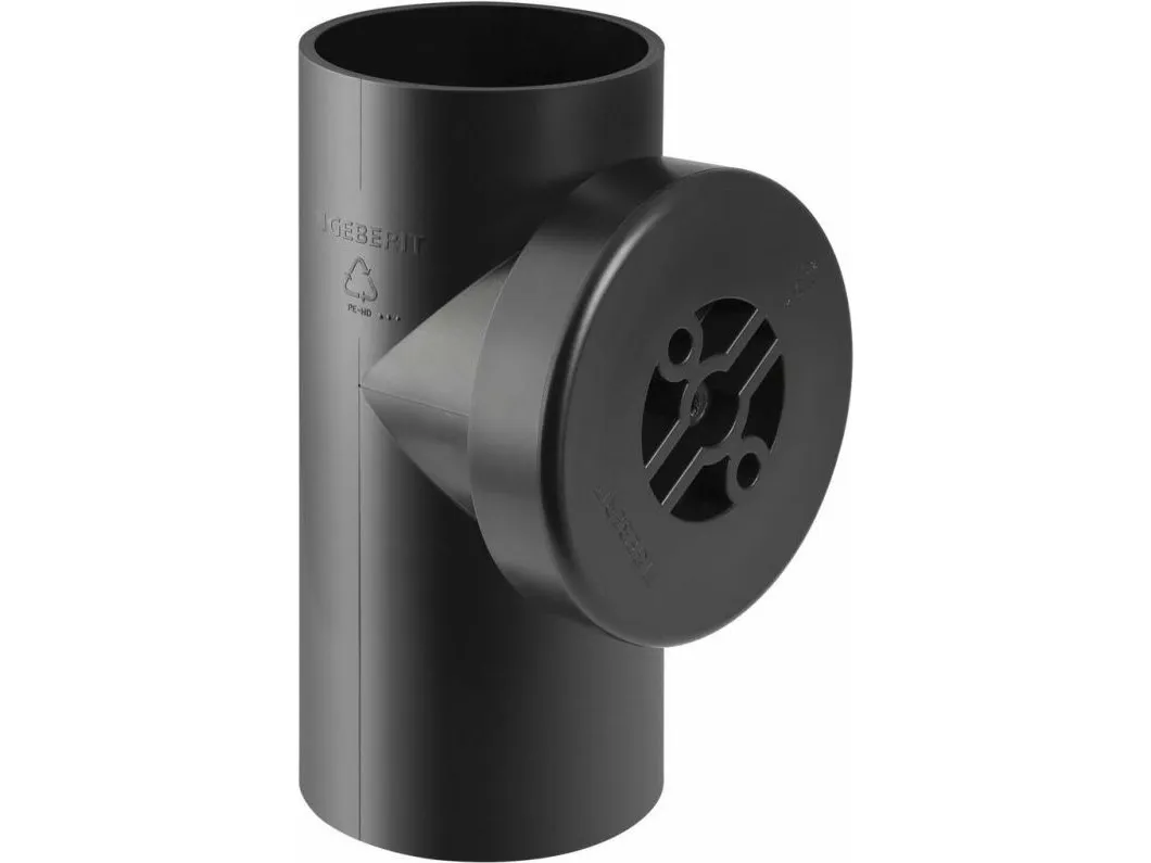 Geberit Access pipe pe-hd 90g d110 round opening
