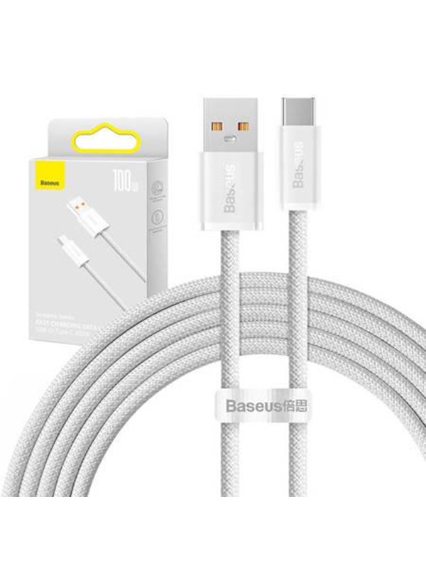 Baseus Cable USB to USB-C  Dynamic Series 100W 2m (white)