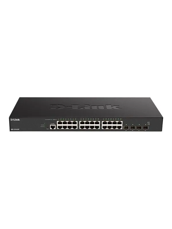 D-Link DXS-1210-28T 24 X 10G Base-T PORTS + 4 X 10G/25G SFP28