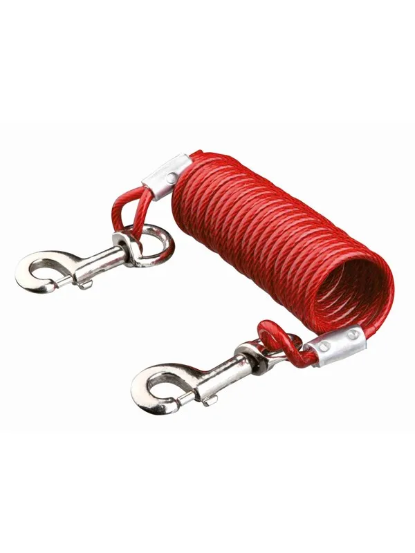 Trixie Forankringsline med spiraldesign opptil 50kg 5m