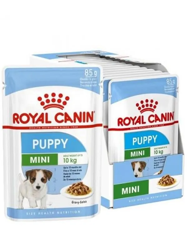 Royal Canin SHN Mini Puppy w sosie - mokra karma d