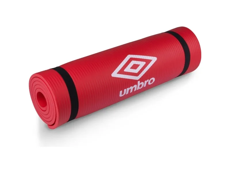 Umbro - Fitness yoga mat with conveyor belt 190x58 cm - red