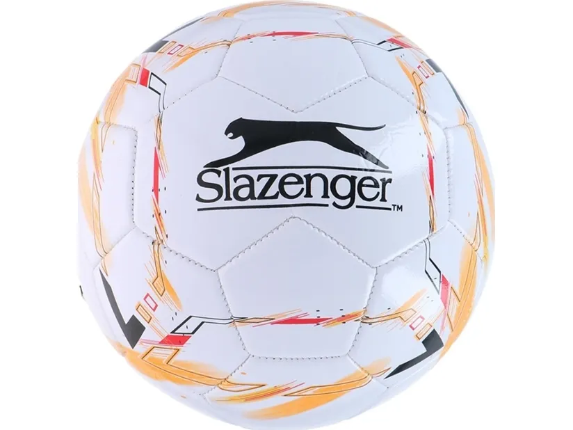 Slazenger - Football r. 5 - white / orange