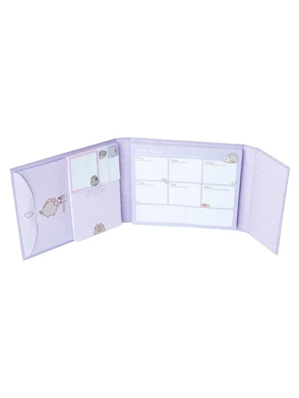 Pusheen - Weekly planner with sticky notes from the Moments collection - 19.3 x 16.5 cm