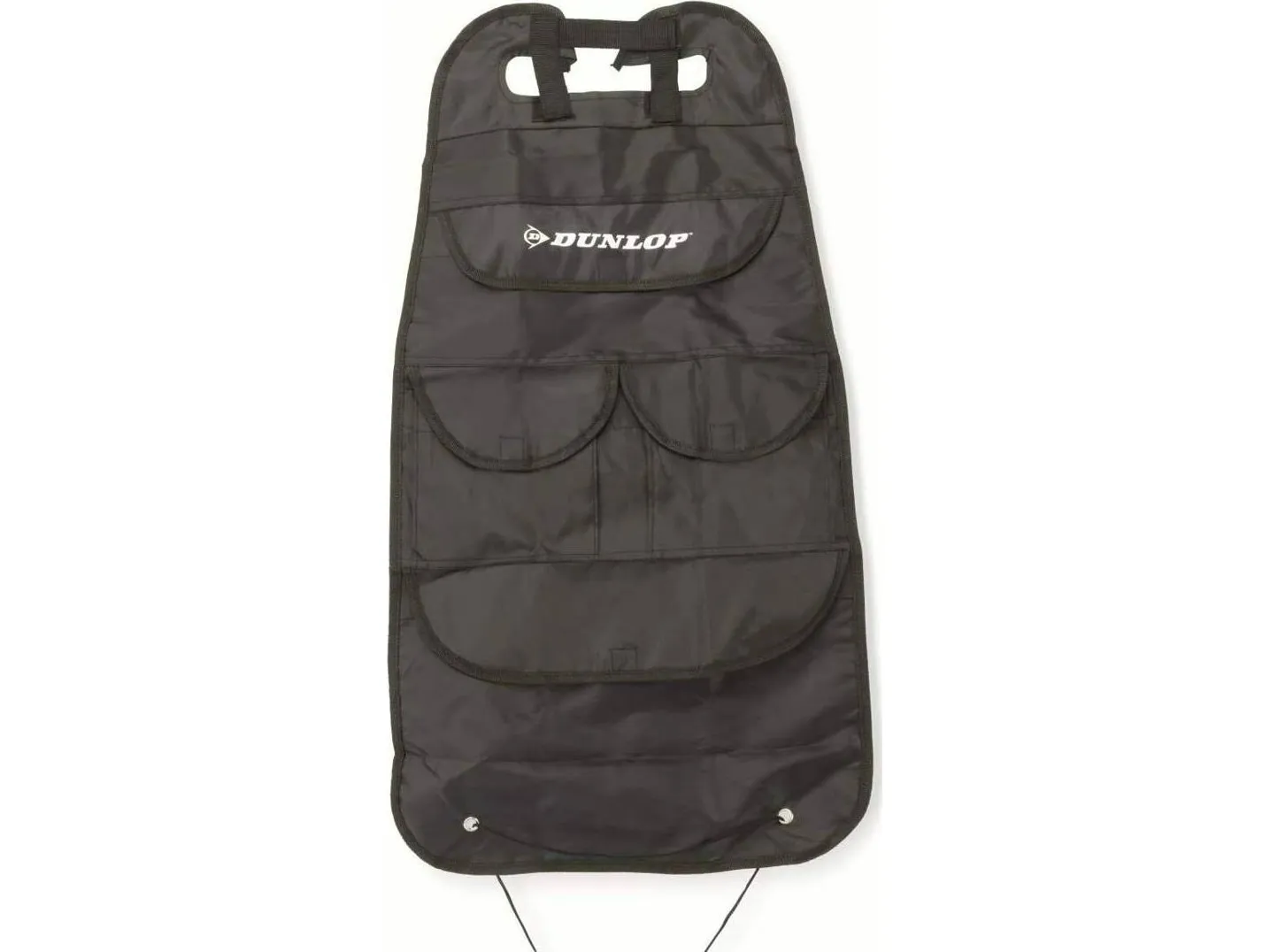 Dunlop - Car organizer / glove box / seat protector - black
