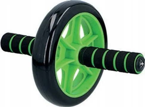 Dunlop - One-wheeled abdominal muscle training roller - Green