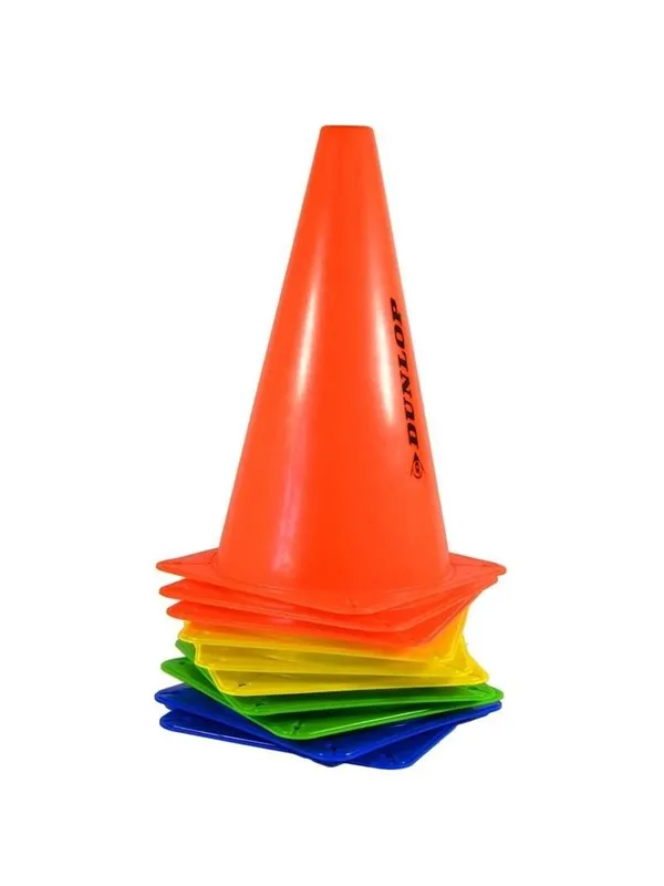 Dunlop - Set of training cones 10 pcs.