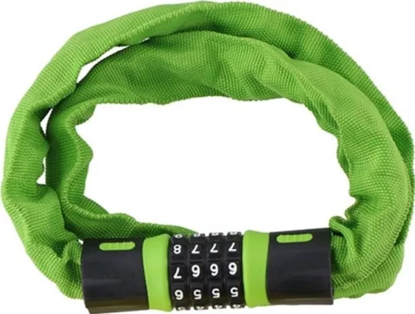 Dunlop - Chain Lock for Bike - Green