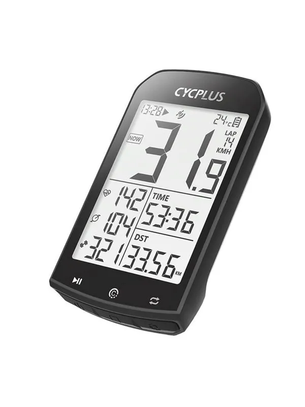 Cycplus GPS bike computer M1 - compatibile with Strava Trainingpeaks etc.