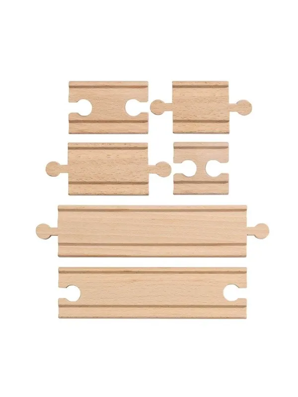 Eichhorn Train Tracks Tracks Expansion Set 6 pcs.