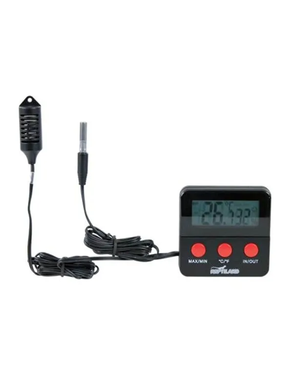 Trixie Digital Thermo/Hygrometer with Remote Sensor 6 × 6 cm