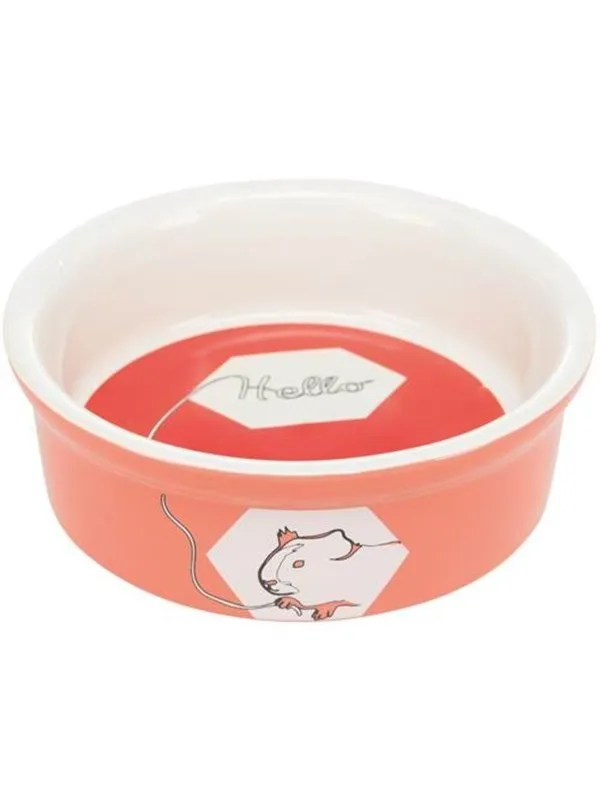 Trixie Ceramic Bowl guinea pig g 240 ml/ø 12 cm assorted colours