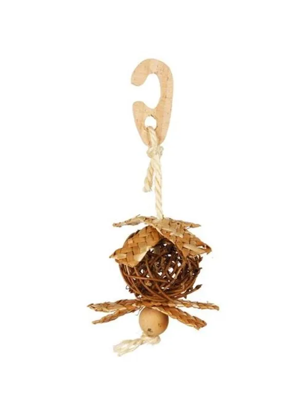 Trixie Wicker Ball with Sisal Rope ø 5.5 × 15 cm