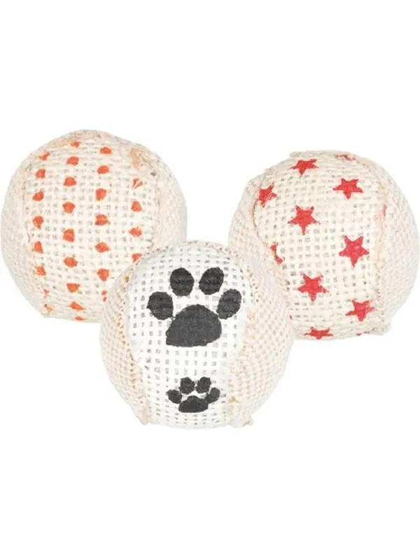 Trixie Set of Rattling Balls ø 5 cm 3pcs
