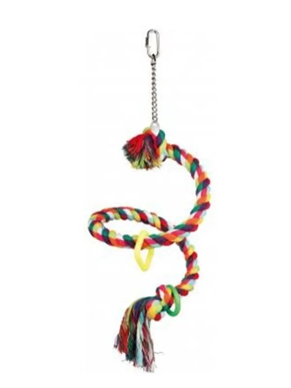 Trixie Spiral Rope Perch 50 cm - â21 mm assorted colours
