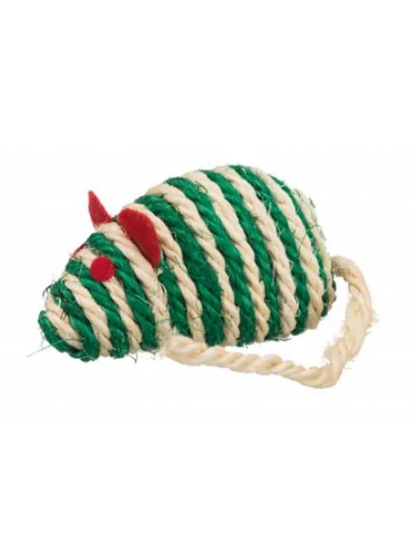Trixie Sisal Mouse XXL 10 cm assorted colours