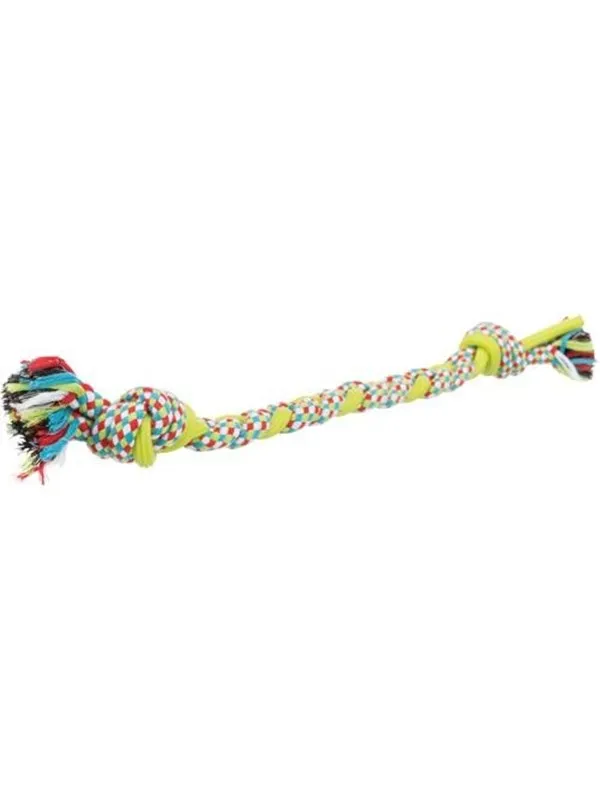 Trixie Play rope with woven -in TPR 50 cm